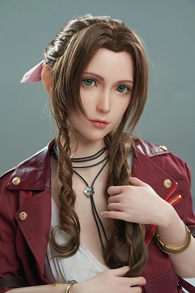  Aerith cosplay video game Sex Doll Upper Body