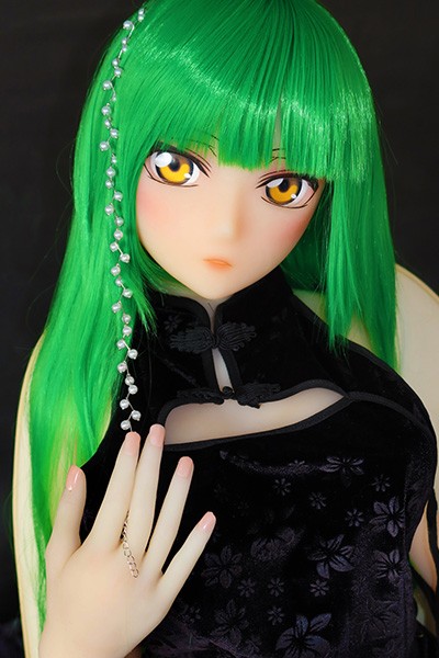 green hair love doll