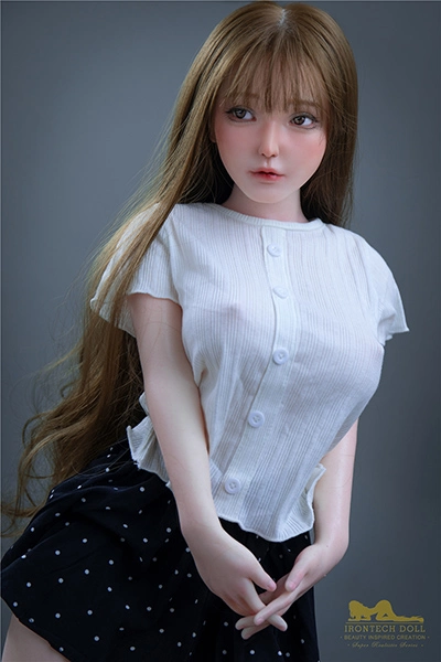 standing asian mini doll