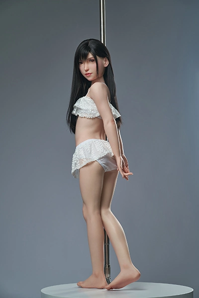side view of tifa doll