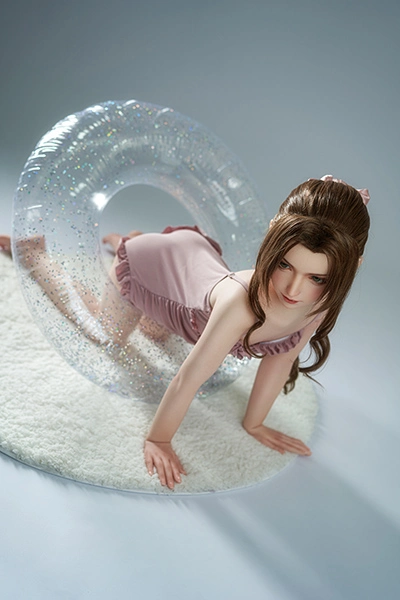 kneeling aerith doll