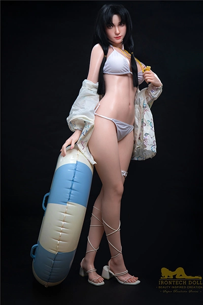 standing sex doll in bikini