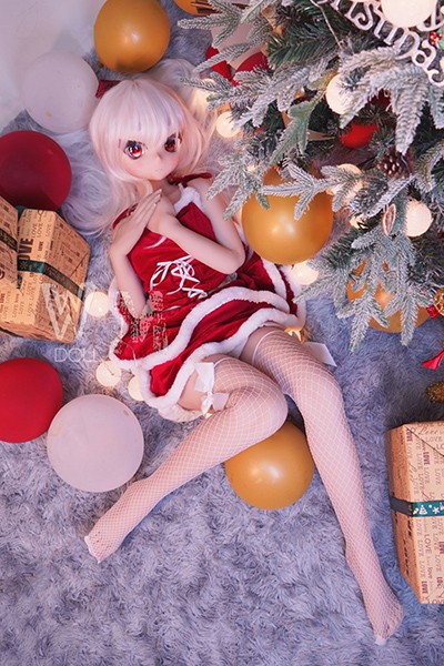 Christmas Red Dress Anime Doll