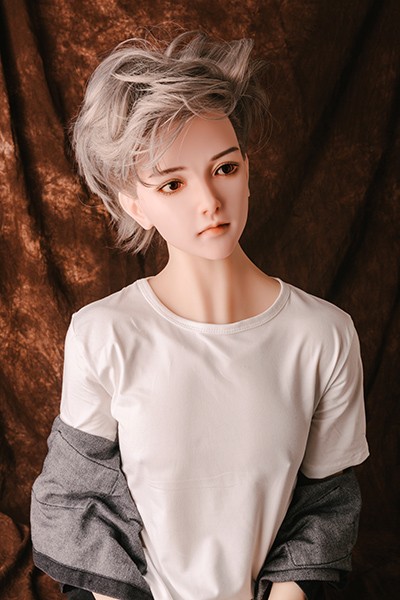 white cloth male doll