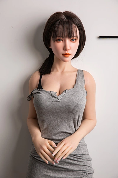 standing erotic Japanese doll