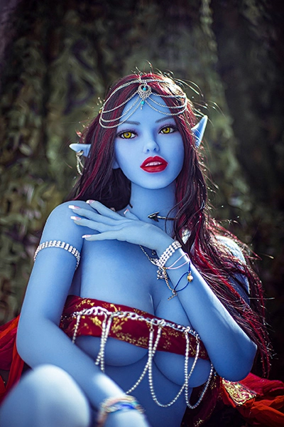 Blue Elf sex doll