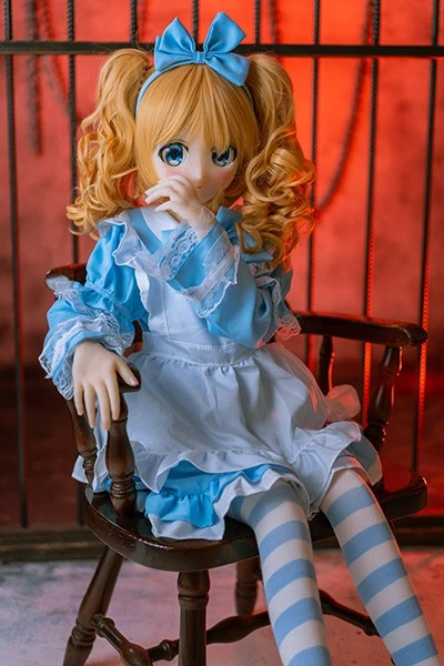 Nude Alice from Wonderland 135cm/4ft4 AA-Cup 18Kg cute sex doll