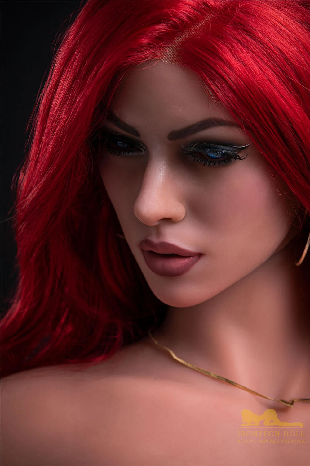 realistic redhead doll