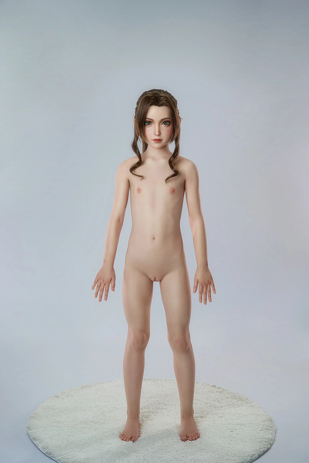 standing naked aerith