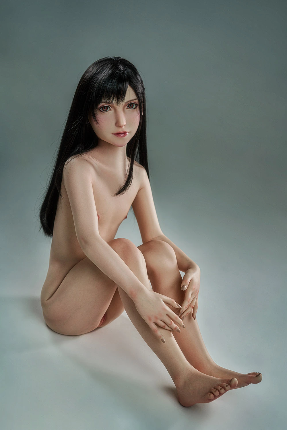 sitting naked hentai tifa