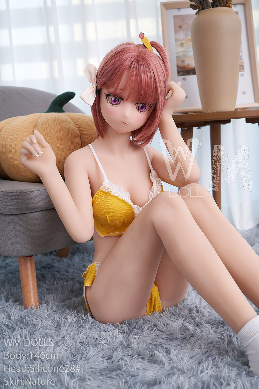 sitting manga love doll