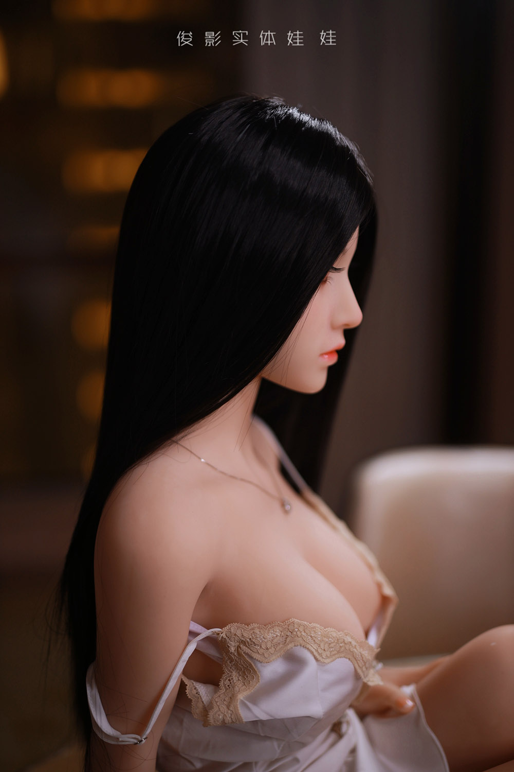 side view of sex doll
