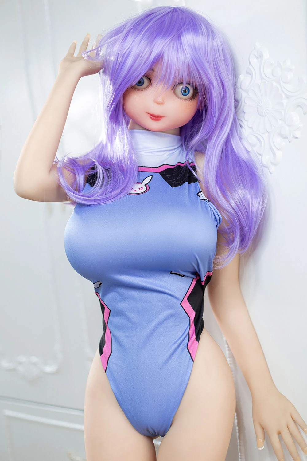 Purple Hair love doll