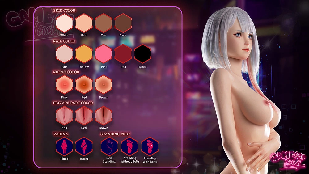 Lucyna from Cybepunk Game Sex Doll