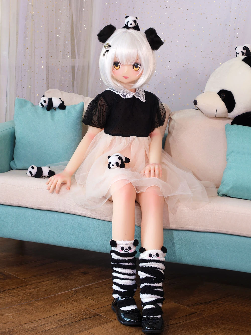 Panda Queen erotic AA-cup sex doll