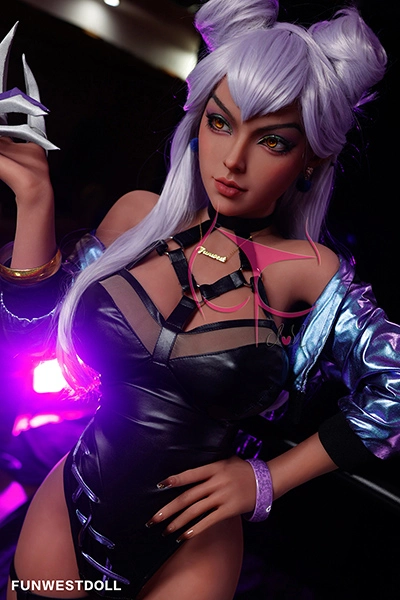 155cm big breast league of legends video game cosplay evelynn sex doll from sexcdoll